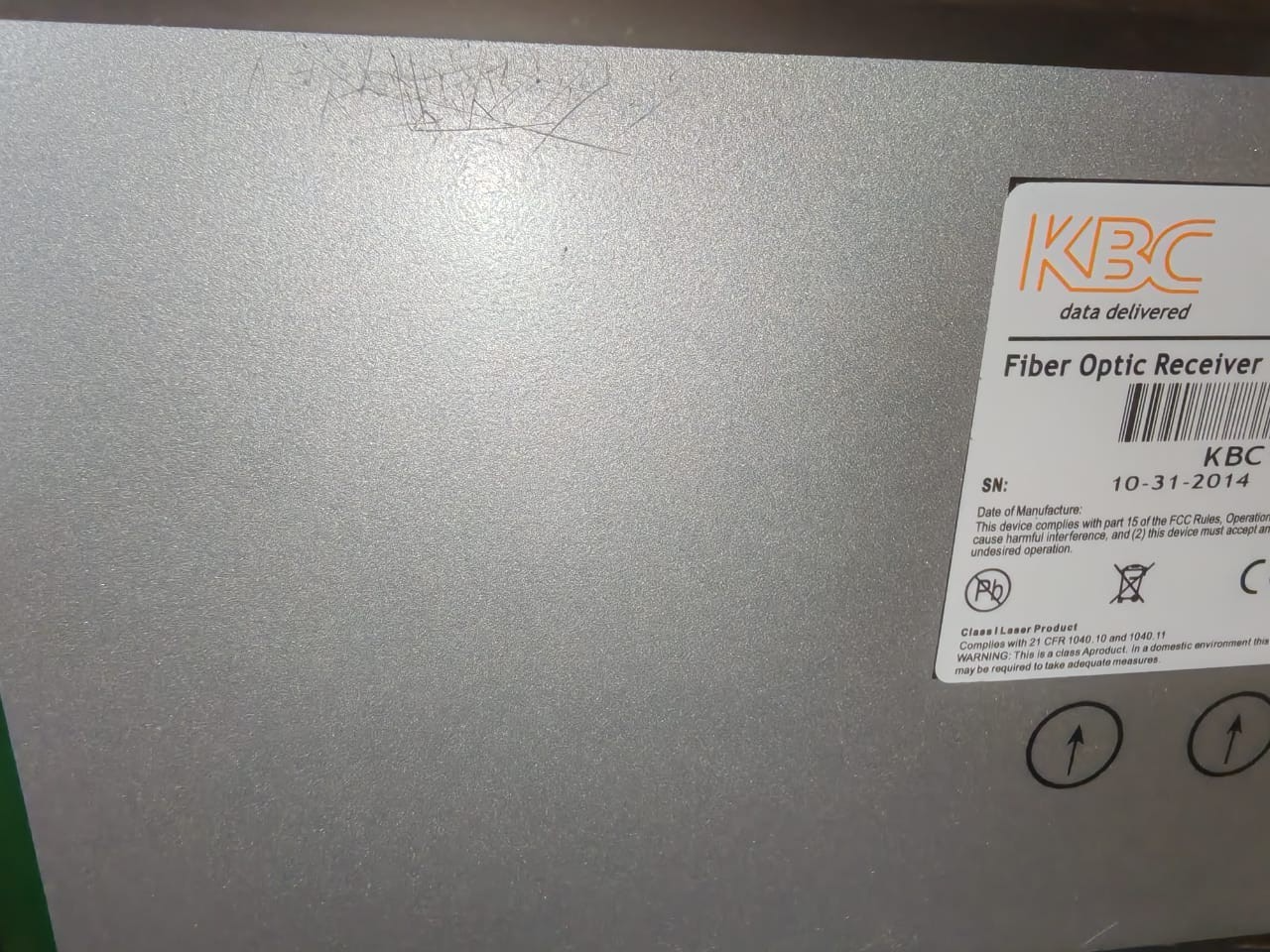 KBC Networks FDVA8-M1R-BC KBC Networks FDVA8-M1R-BC Fiber Optic Receiver 8