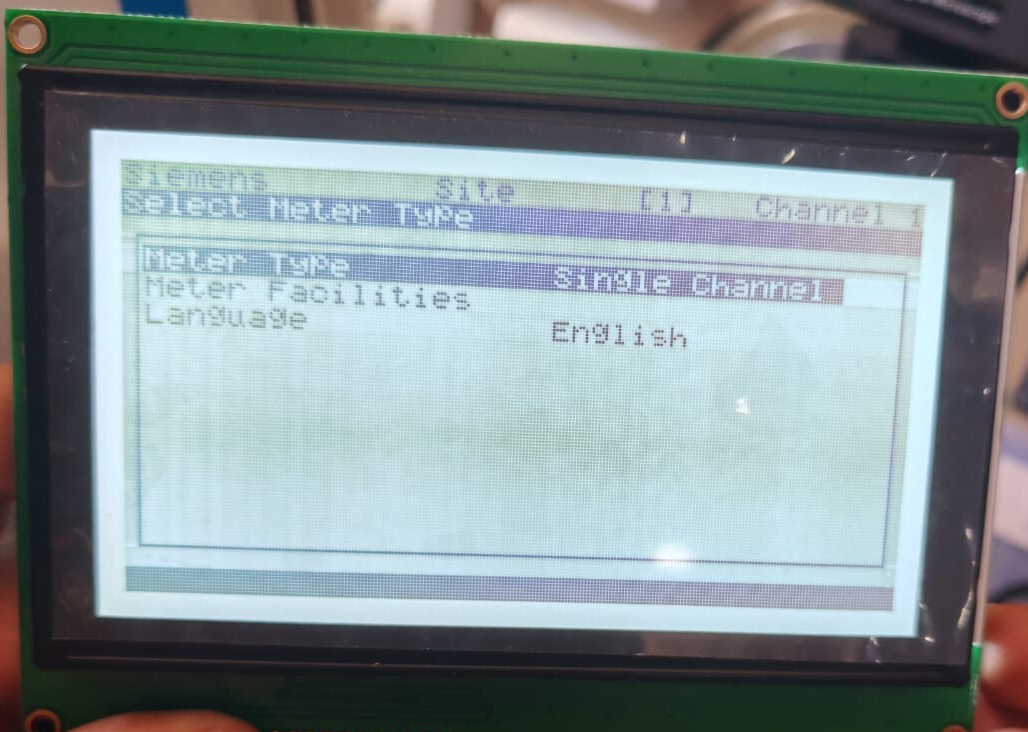 Siemens FUS1010 7ME39400GL00 Green LCD Screen Compatible for Siemens Sitrans FUS1010 2