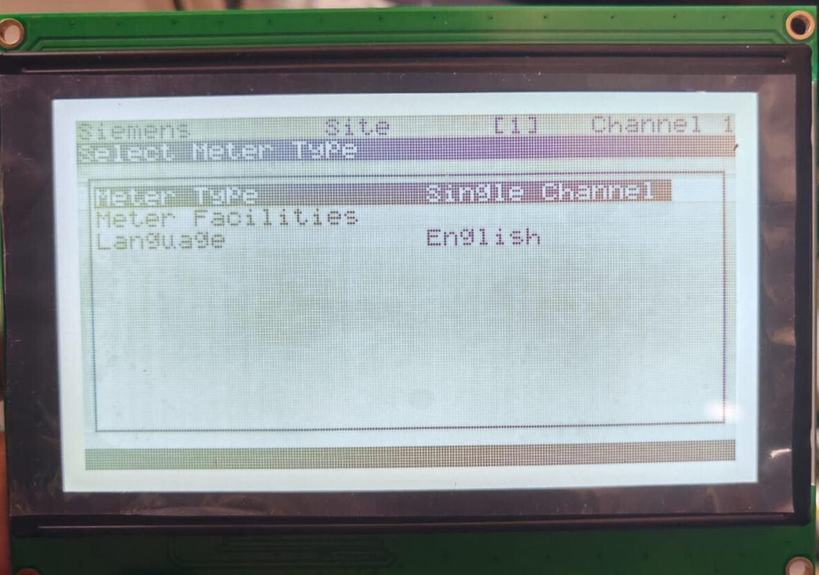 Siemens FUS1010 7ME39400GL00 Green LCD Screen Compatible for Siemens Sitrans FUS1010 3