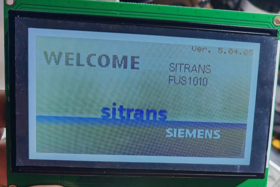 Siemens FUS1010 7ME39400GL00 Green LCD Screen Compatible for Siemens Sitrans FUS1010 4