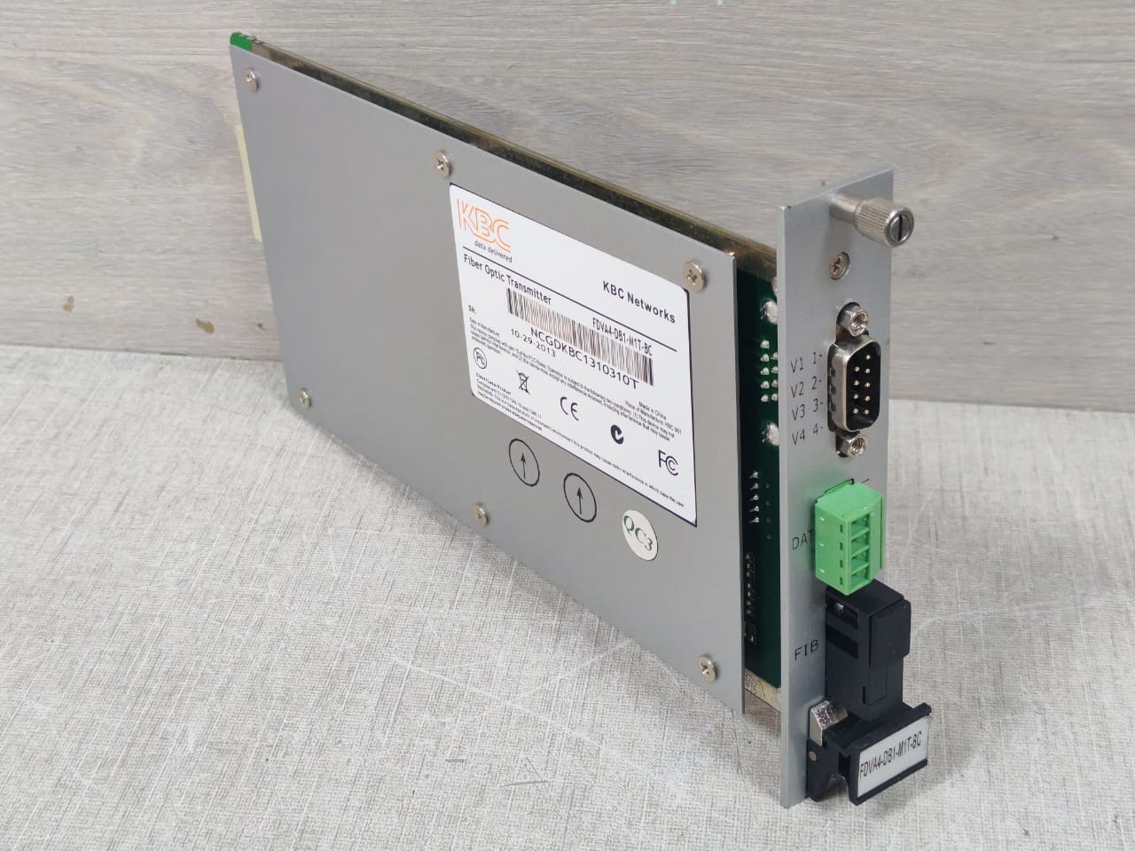 KBC Networks FDVA4-DB1-M1T-BC KBC Networks FDVA4-DB1-M1T-BC Fiber Optic Transmitter 4