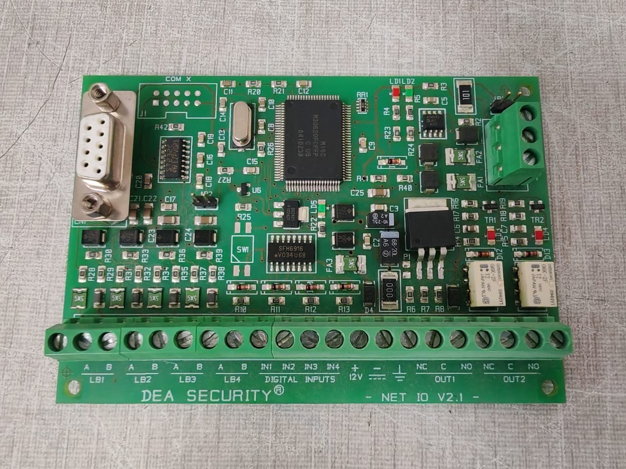DEA 01.000.014.64E.A7D DEA NET I/O V.2 01.000.014.64E.A7D Control Board 2