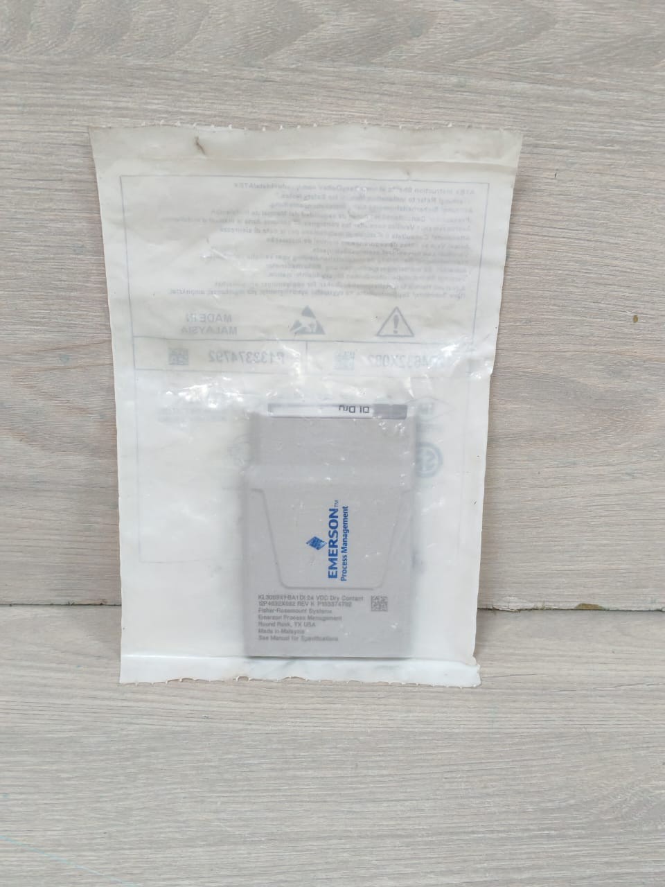 Emerson KL3003X1-BA1 EMERSON KL3003X1-BA1 D1 24VDC 12P4632X082 REV.K DRY CONTACT 8