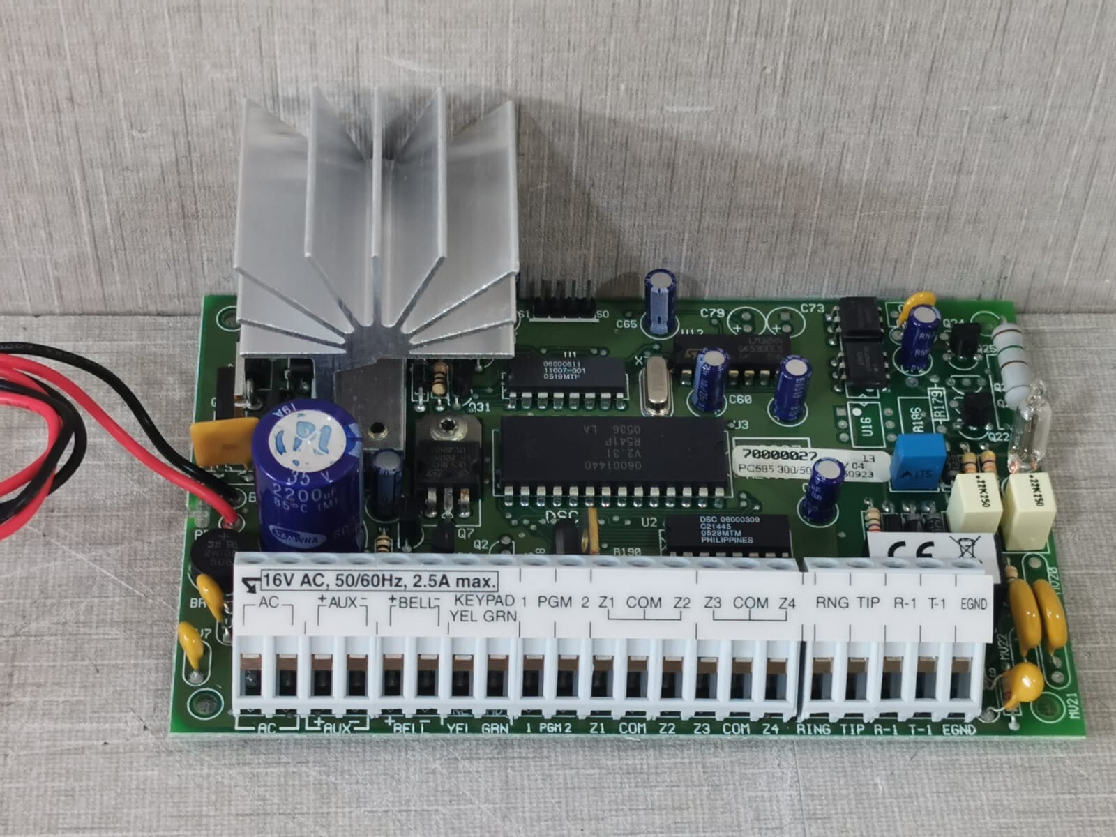 DSC PC585 DSC PC585 - 300/50 Alarm Security System Motherboard 5