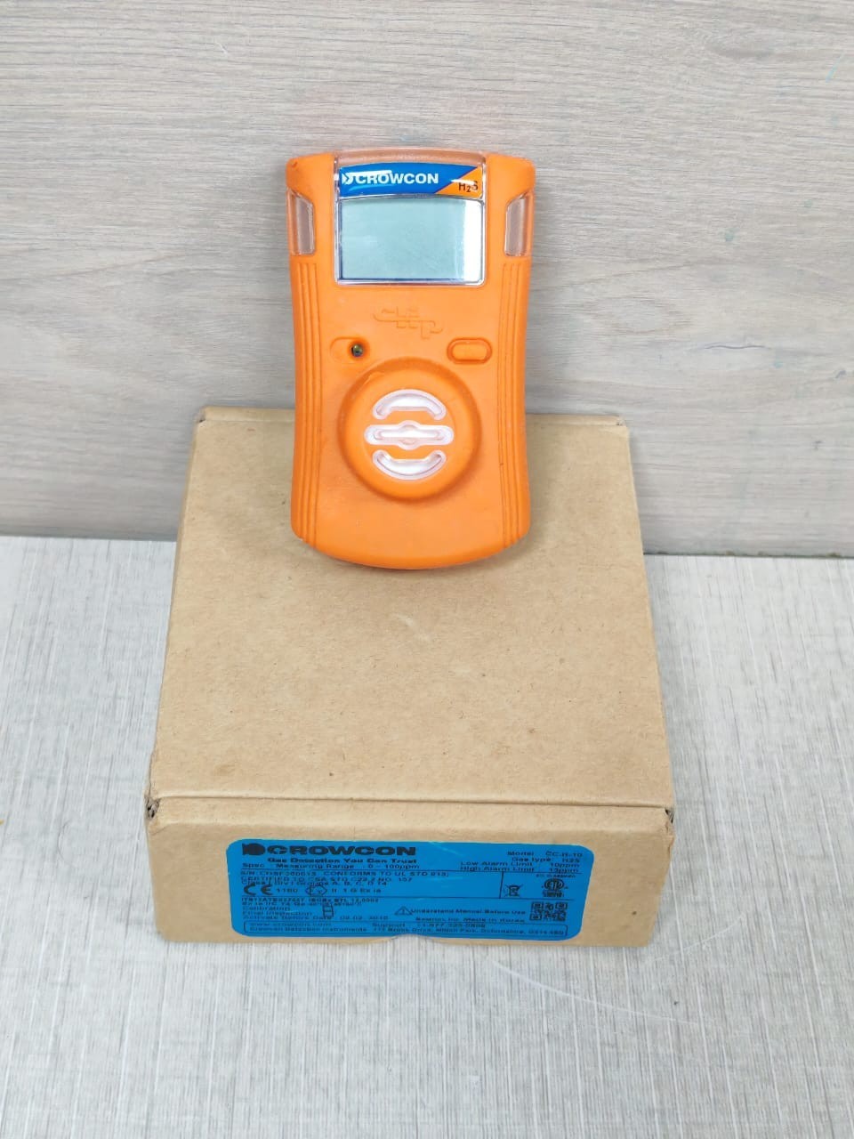 CROWCON H2S CC-H/CCH-H10 ITS12ATEX27467 GAS DETECTOR