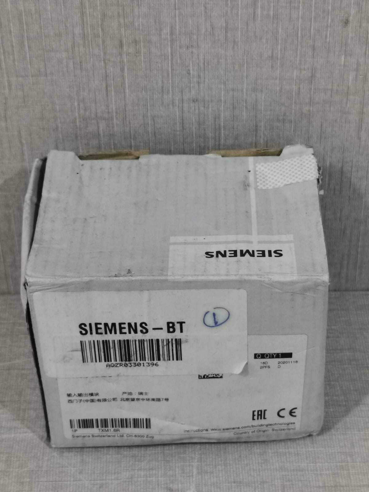 Siemens TXM1.6R SIEMENS TXM1.6R DIGITAL OUTPUT MODULE 553-141 REV.DA - WITH OLD STOCK BOX 2