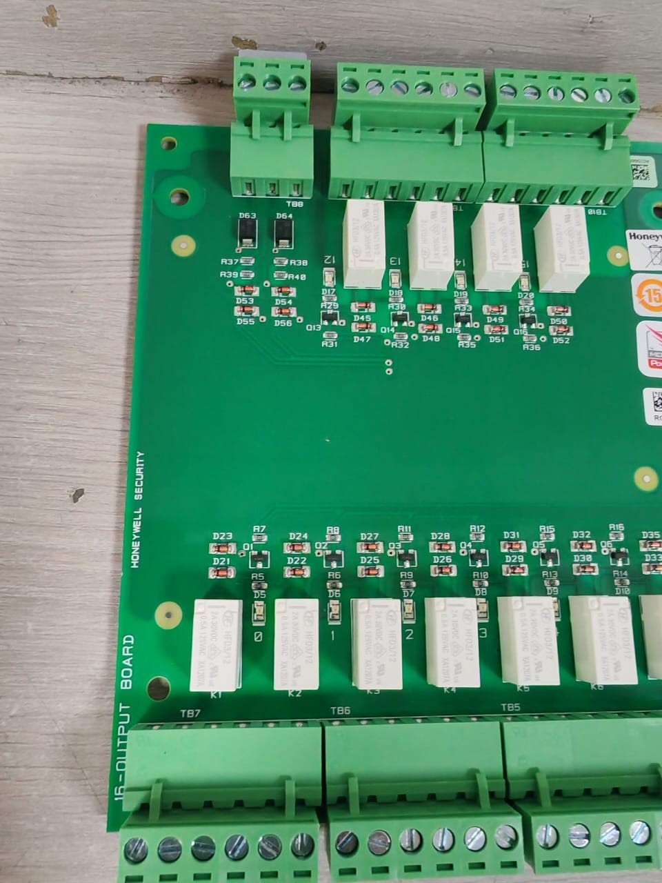 Honeywell PW6K1OUT HONEYWELL PW6K1OUT ACCESS CONTROL UNIT SUBASSEMBLY OUTPUT BOARD 5