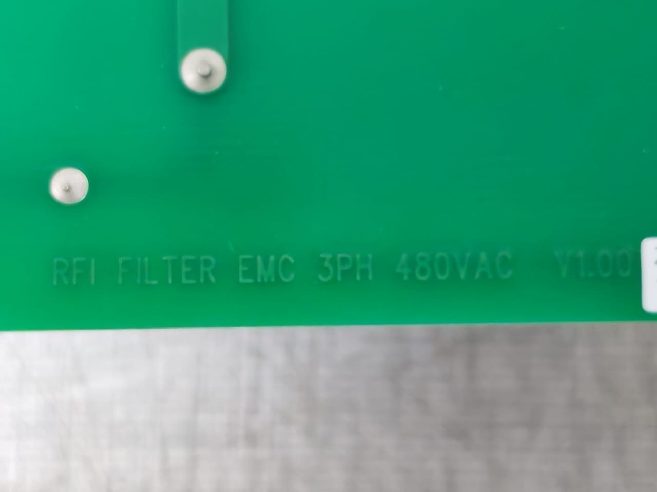 STATRON Z0210 STATRON Z0210 RFI FILTER EMC 3PH 480VAC V1.00 94V-0 GT-1A 2822 3