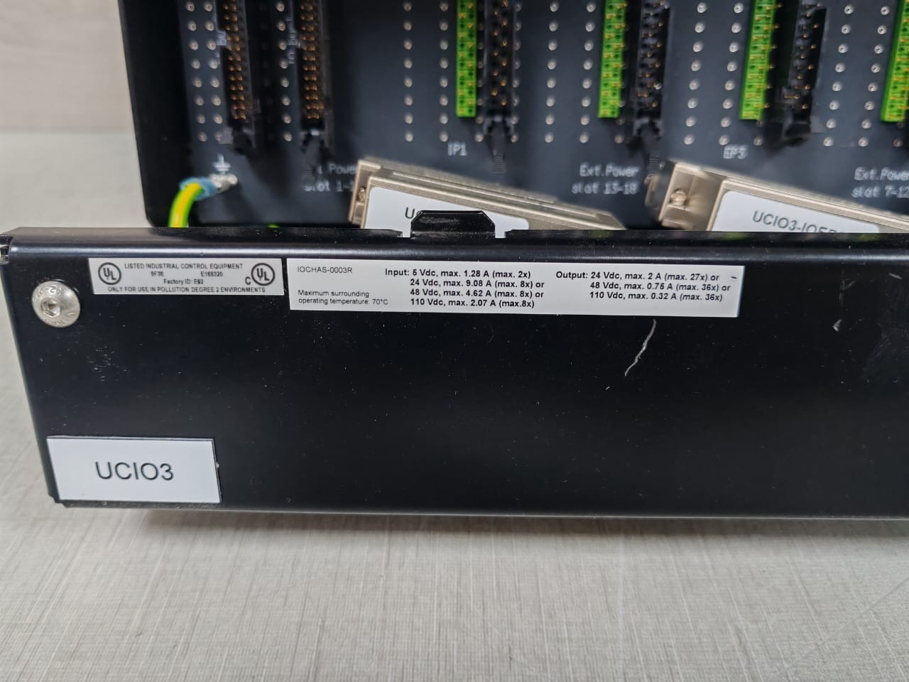 Honeywell IOCHAS-0003R HONEYWELL IOCHAS-0003R REDUNDANT ENCLOSURE WITH SAI-1620m x 6 & 10-0001 x 2 PCB 5