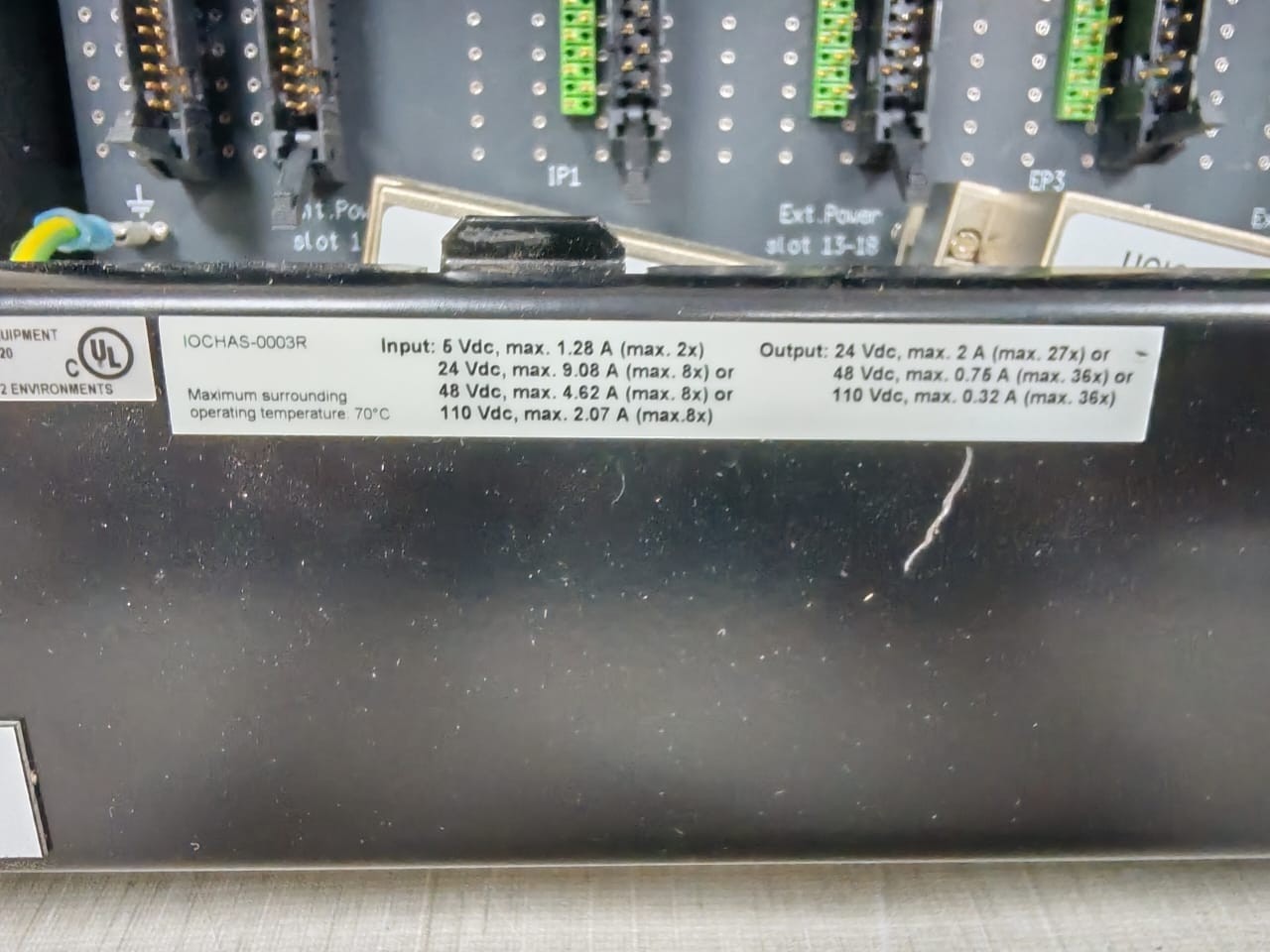Honeywell IOCHAS-0003R HONEYWELL IOCHAS-0003R REDUNDANT ENCLOSURE WITH SAI-1620m x 6 & 10-0001 x 2 PCB 6