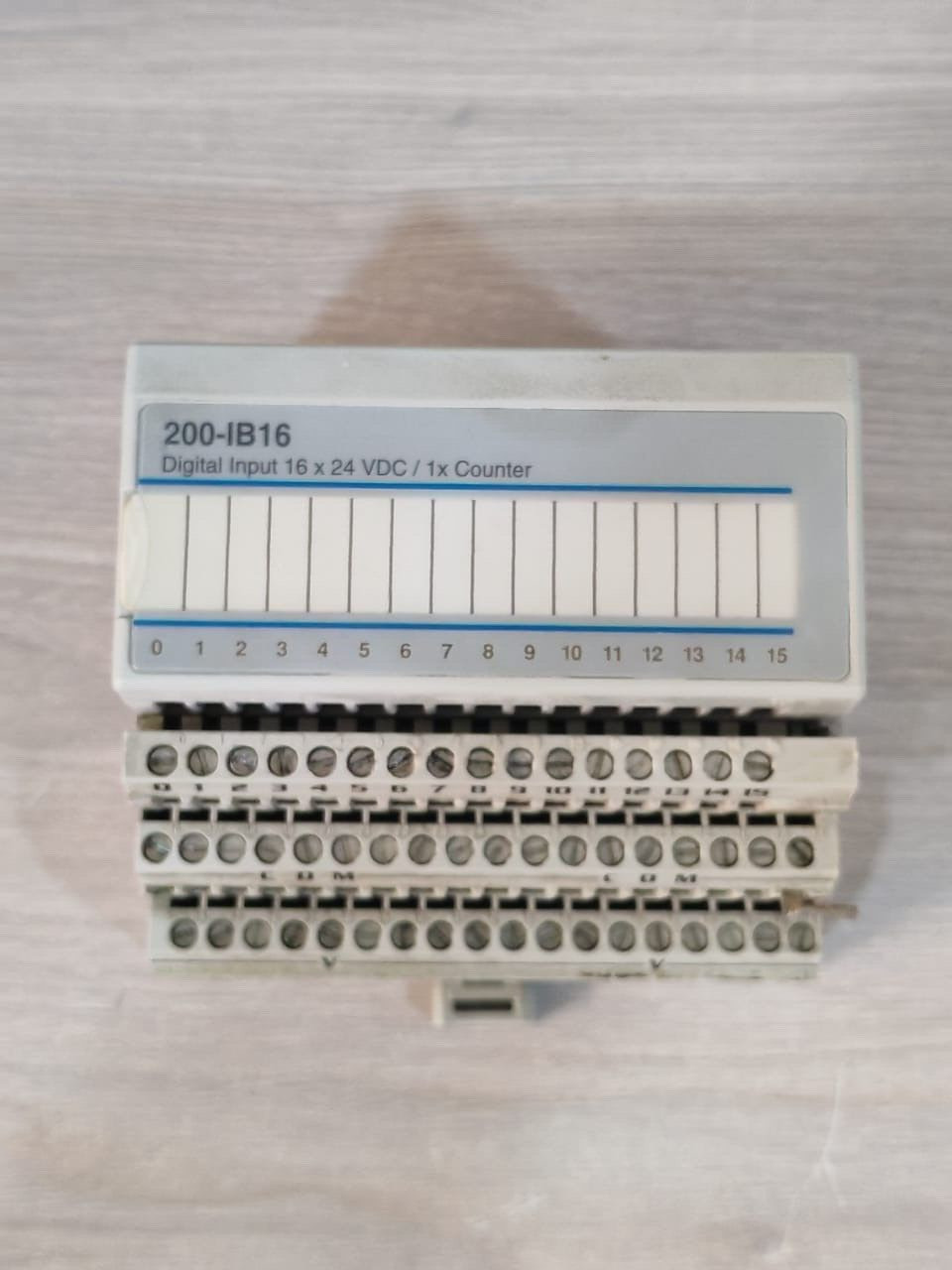 ABB S200-IB16 & S200-TB3 DIGITAL INPUT 16 X 24VDC/1X COUNTER