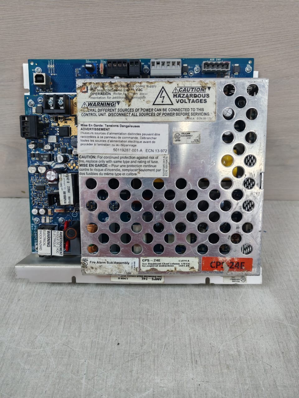 NOTIFIER BY HONEYWELL AMPS-24E INTELLEGENT POWER SUPPLY