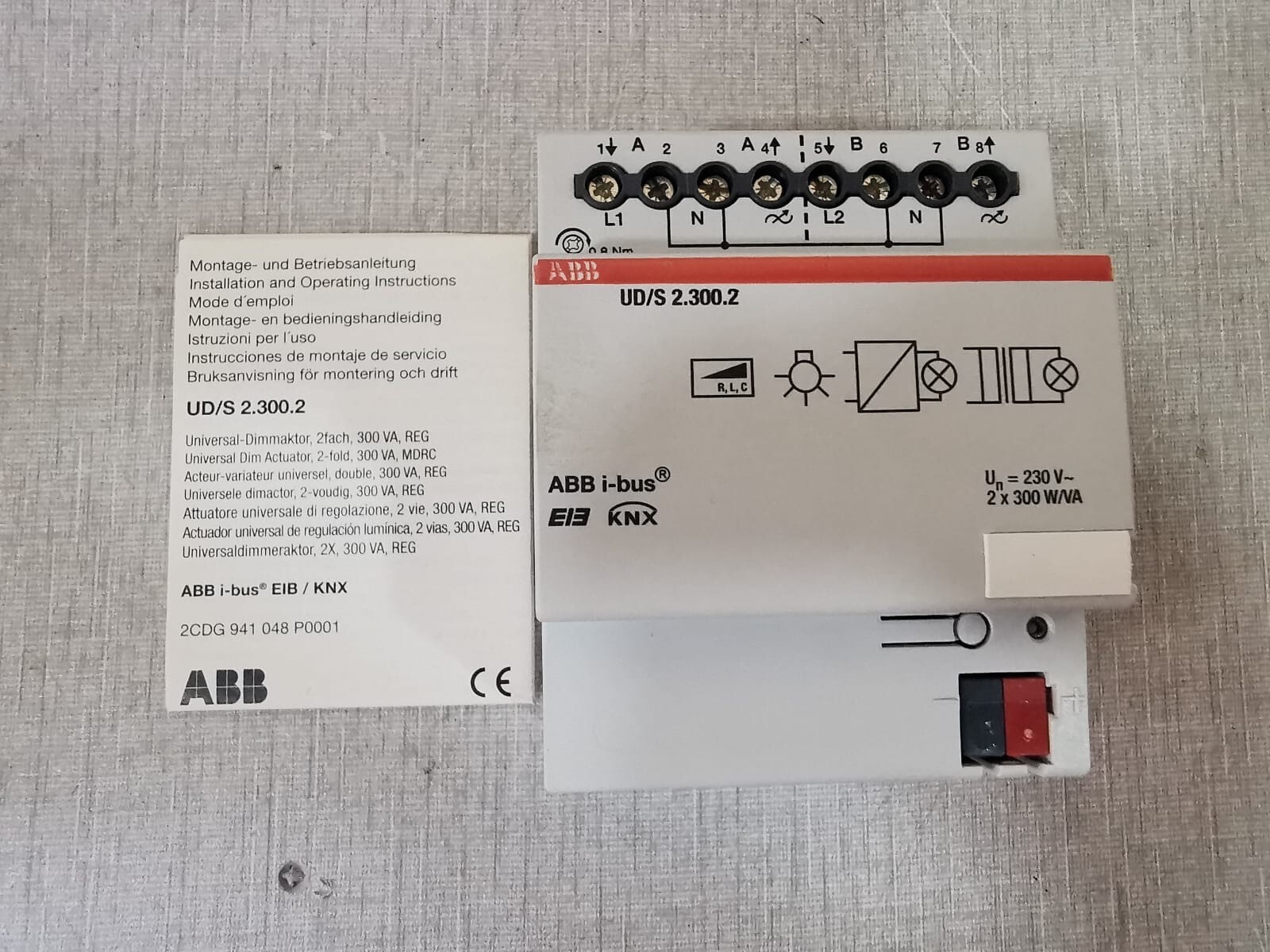 ABB R0011 ABB UD/S 2.300.2 Universal Dim Actuator 2CDG 110 074 R0011 5