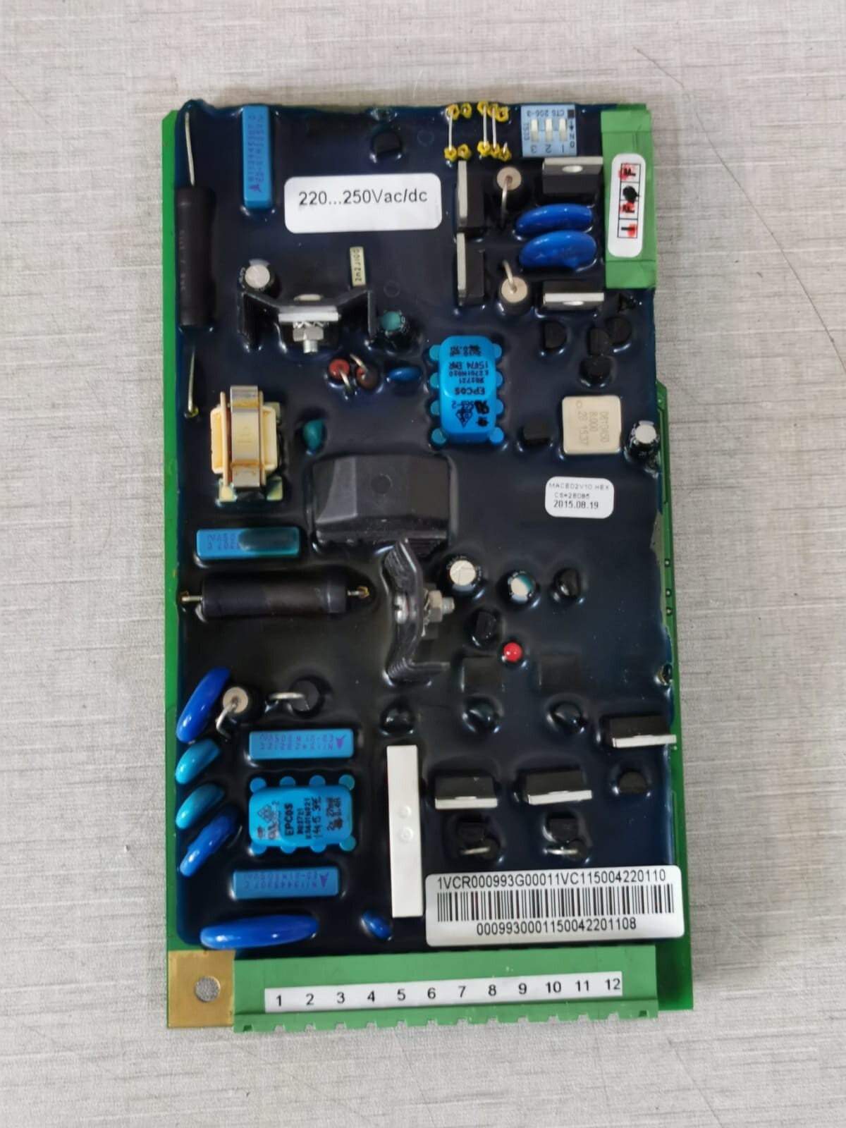 ABB V1979/1 ABB SPA 1VCR000882 PCB CARD V1979/1 1VCR000993G00011VC11 5
