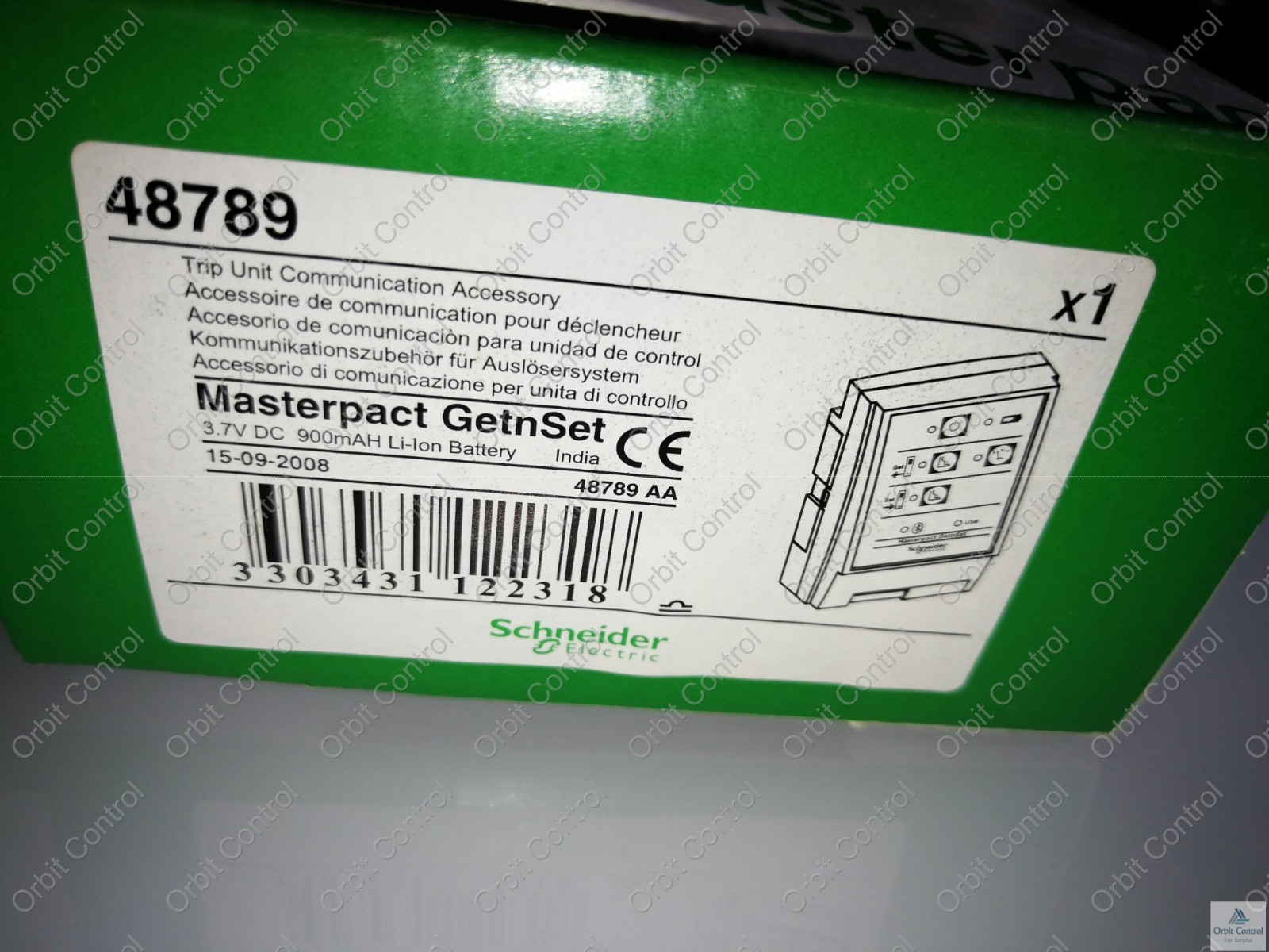 Schneider Electric AAV65492 48789 Schneider Electric AAV65492 Masterpact GetnSet 2