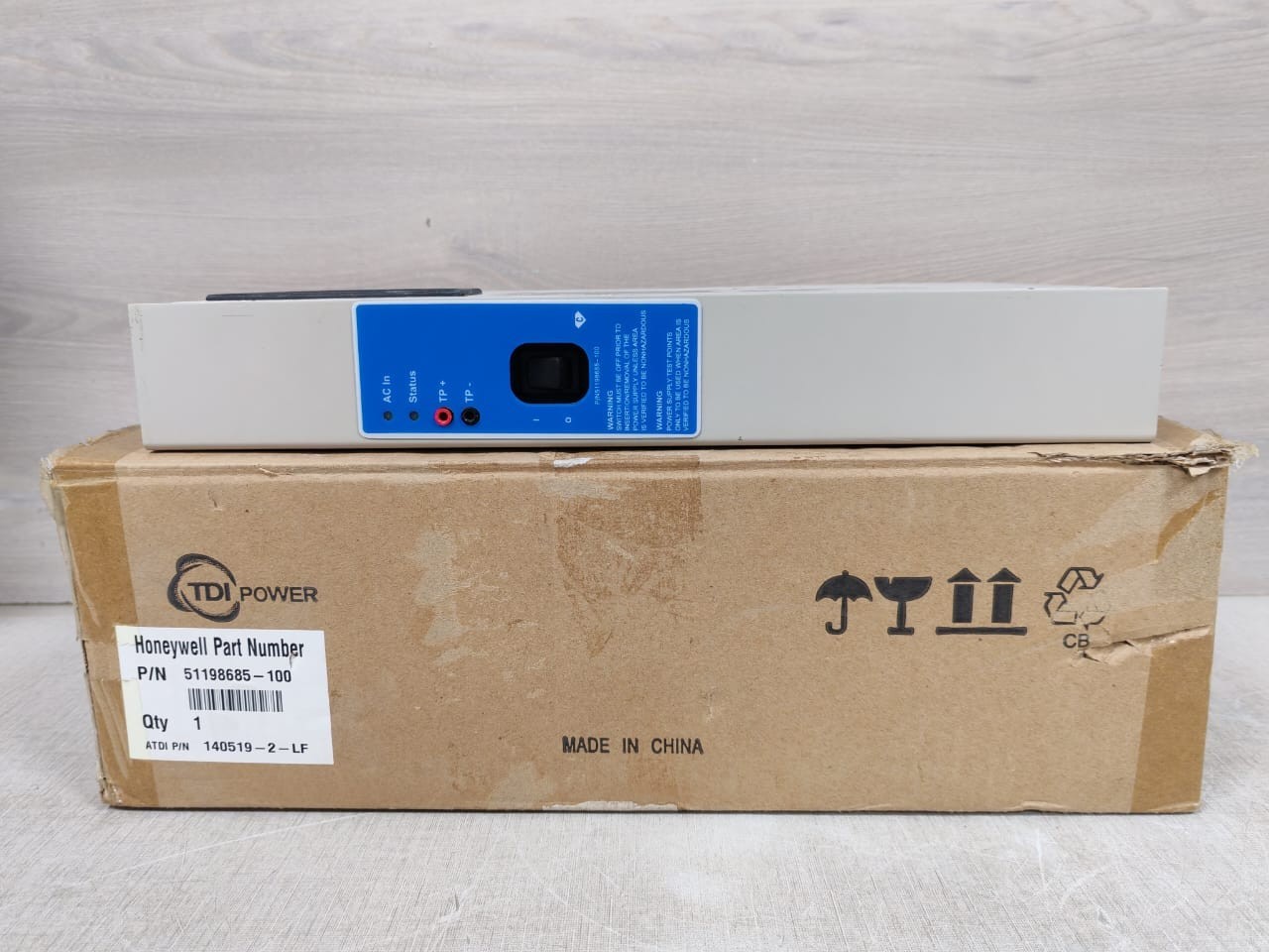 HONEYWELL 51198685-100 REV.A 140519-2-LF POWER SUPPLY SPS5710-2-LF 10A 100-240VA