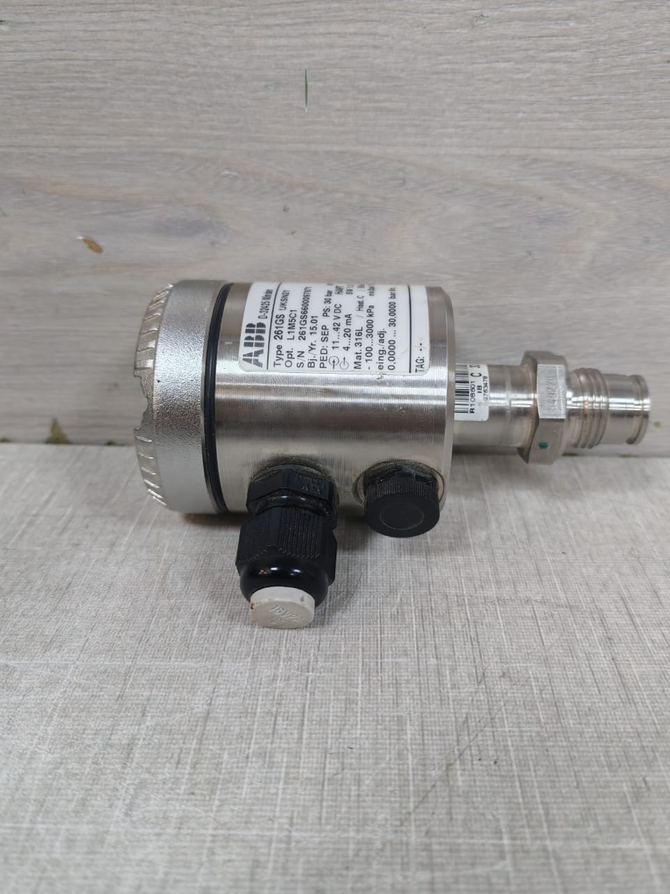 ABB UKSN21 ABB 261GS UKSN21 PRESSURE GAUGE PRESSURE TRANSMITTER 7