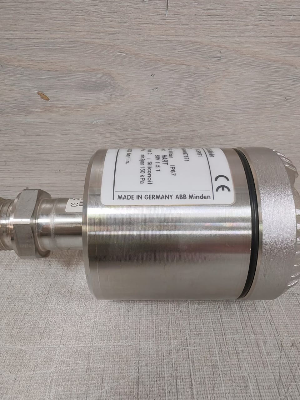 ABB UKSN21 ABB 261GS UKSN21 PRESSURE GAUGE PRESSURE TRANSMITTER 8