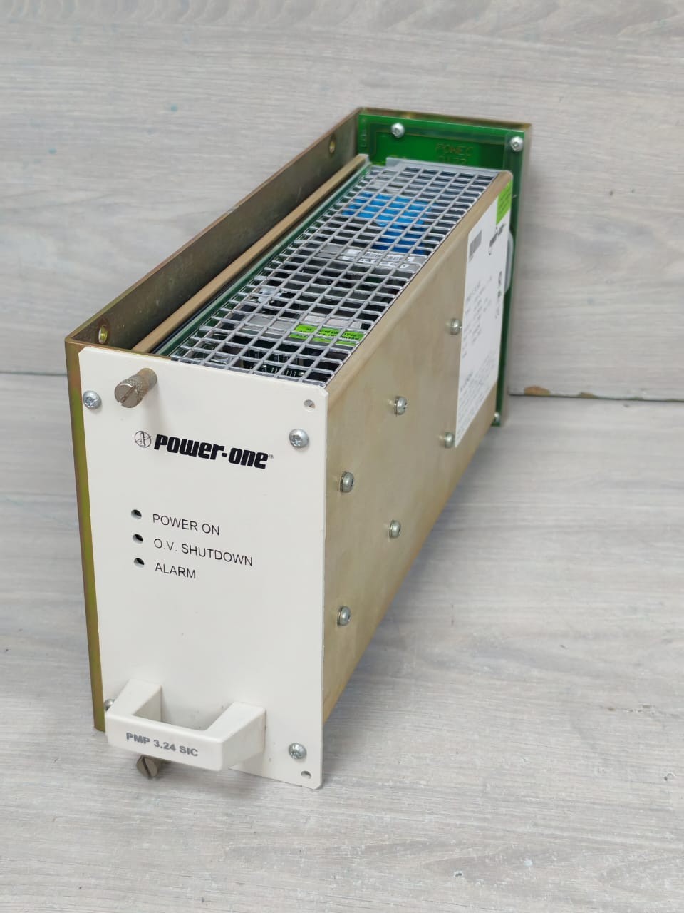 POWER ONE REV-009 POWER ONE PMP 3.24 SIC 1-117951 REV:009 POWER SUPPLY MODULE 205-240VAC 5