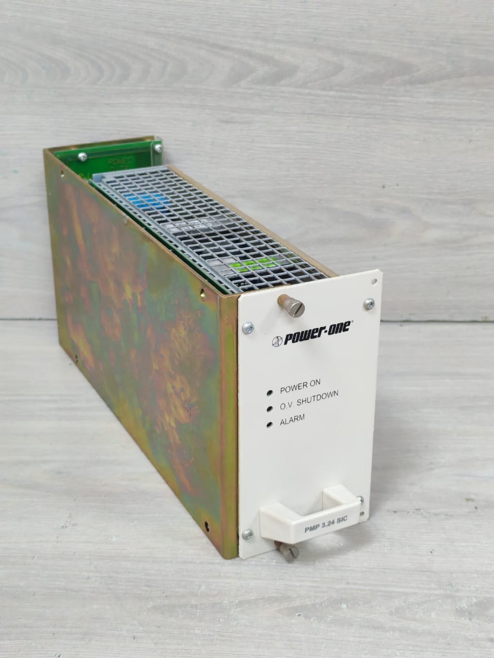 POWER ONE REV-009 POWER ONE PMP 3.24 SIC 1-117951 REV:009 POWER SUPPLY MODULE 205-240VAC 6