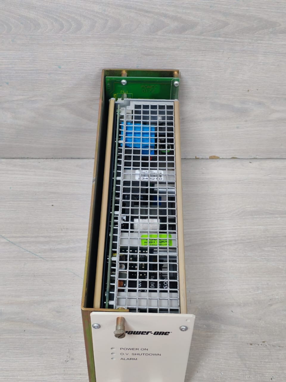 POWER ONE REV-009 POWER ONE PMP 3.24 SIC 1-117951 REV:009 POWER SUPPLY MODULE 205-240VAC 8
