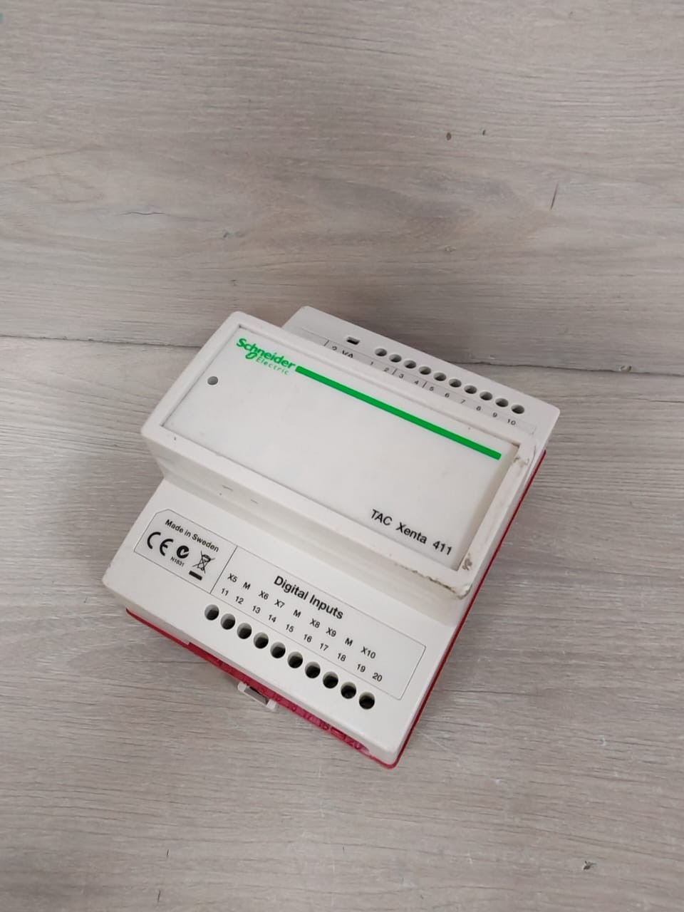 Schneider Electric XENTA-411 SCHNEIDER ELECTRIC TAC XENTA 411 DIGITAL INPUT MODULE [Other] 5