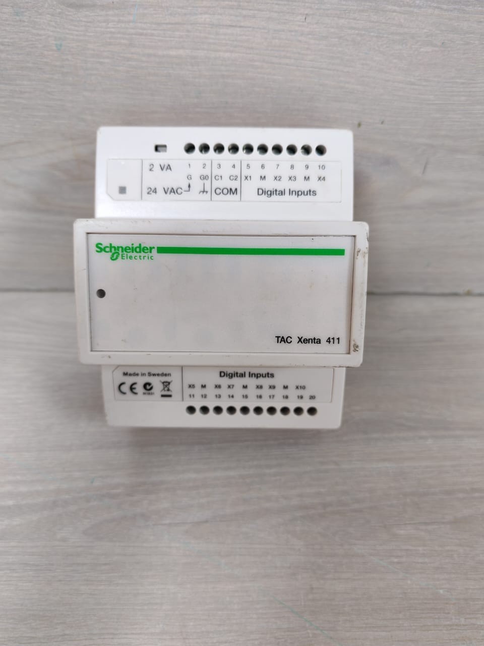 Schneider Electric XENTA-411 SCHNEIDER ELECTRIC TAC XENTA 411 DIGITAL INPUT MODULE [Other] 7