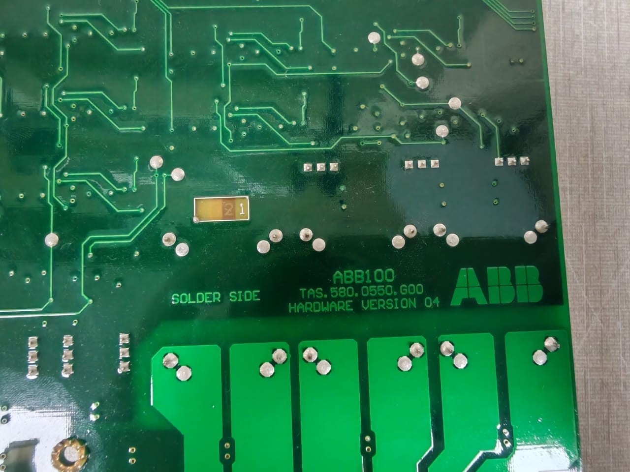ABB ABB-100 ABB 100 TAS.580.0550.G00 HARDWARE VERSION 04 BOARD ABB100 9