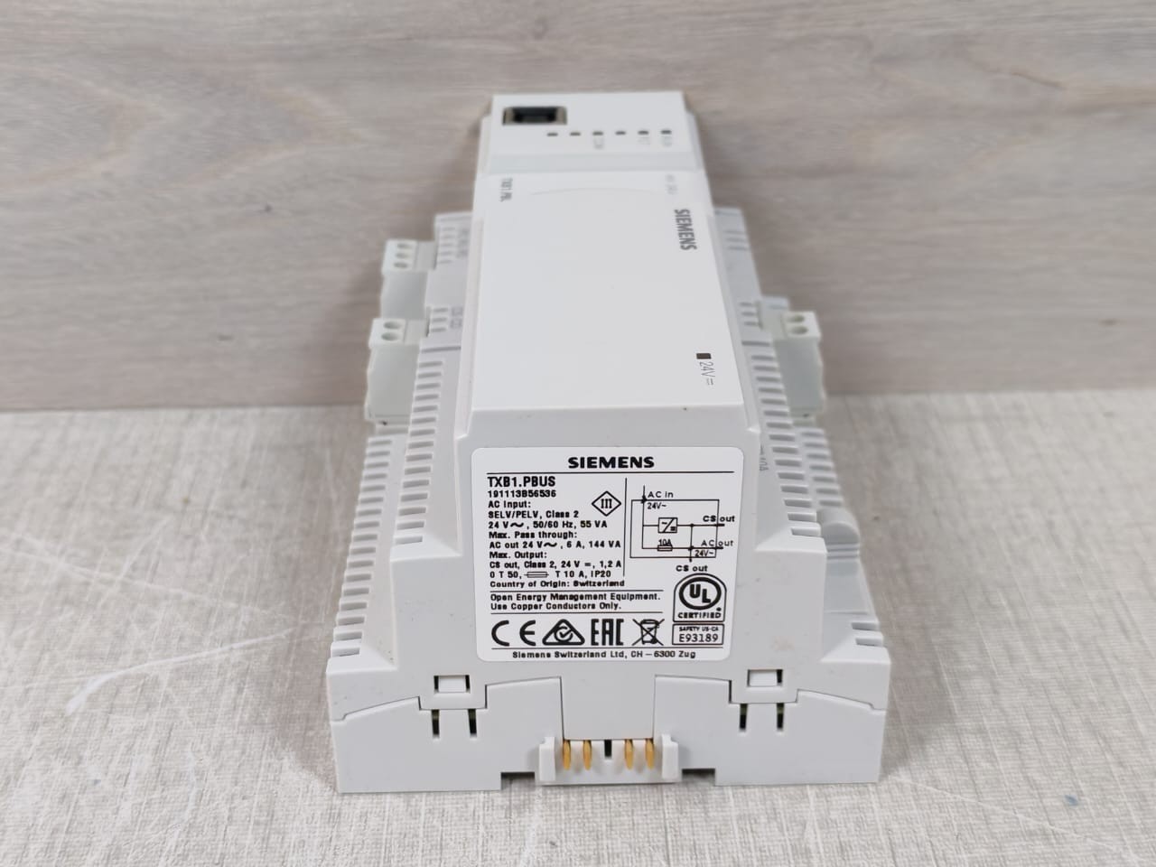 Siemens TXB1.PBUS Siemens TXB1.PBUS P-Bus Interface Module 6