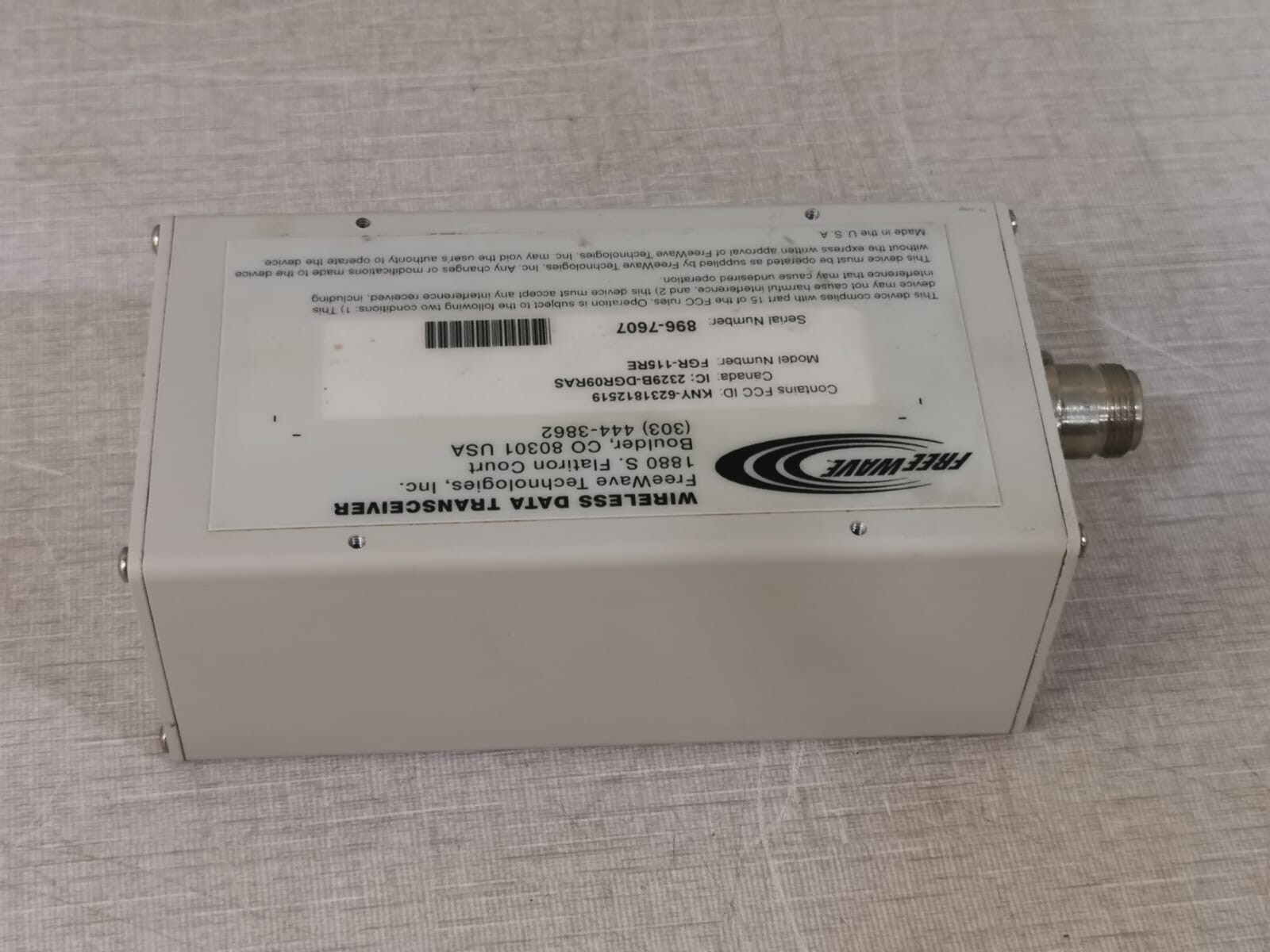 FGR-115RE FREEWAVE FGR-115RE Wireless Data Transceivers - Long Range Ethernet Bridge 5