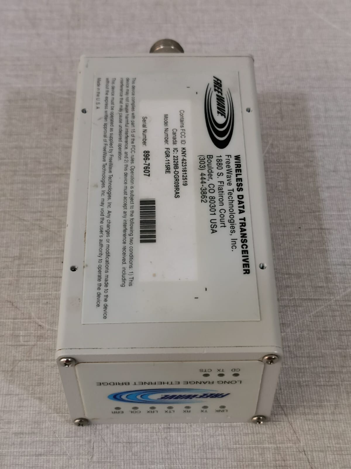 FGR-115RE FREEWAVE FGR-115RE Wireless Data Transceivers - Long Range Ethernet Bridge 6