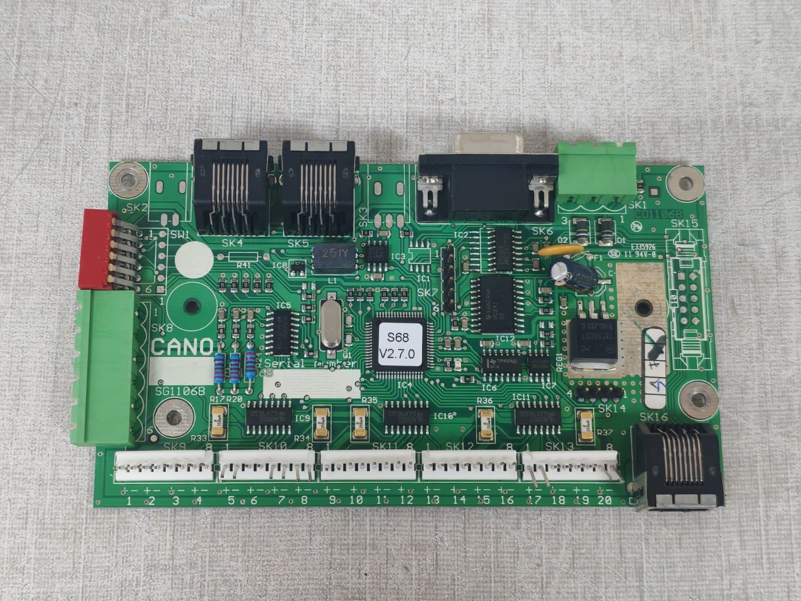 CANO CD1106B CANO CD1106B Circuit Board SG1106B 10