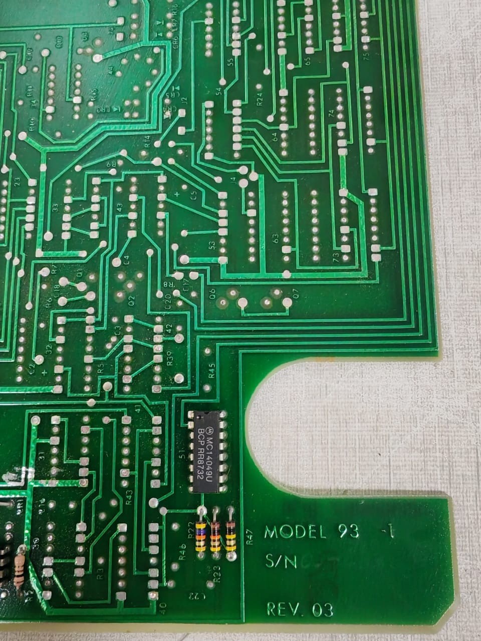 MODEL-93 MODEL 93-1 PCB BOARD 3