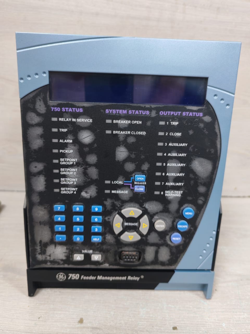 GE SR750 GE MULTILIN SR750 750-P1-G1-S1-HI-A20-R-E FEEDER MANAGEMENT RELAY 9