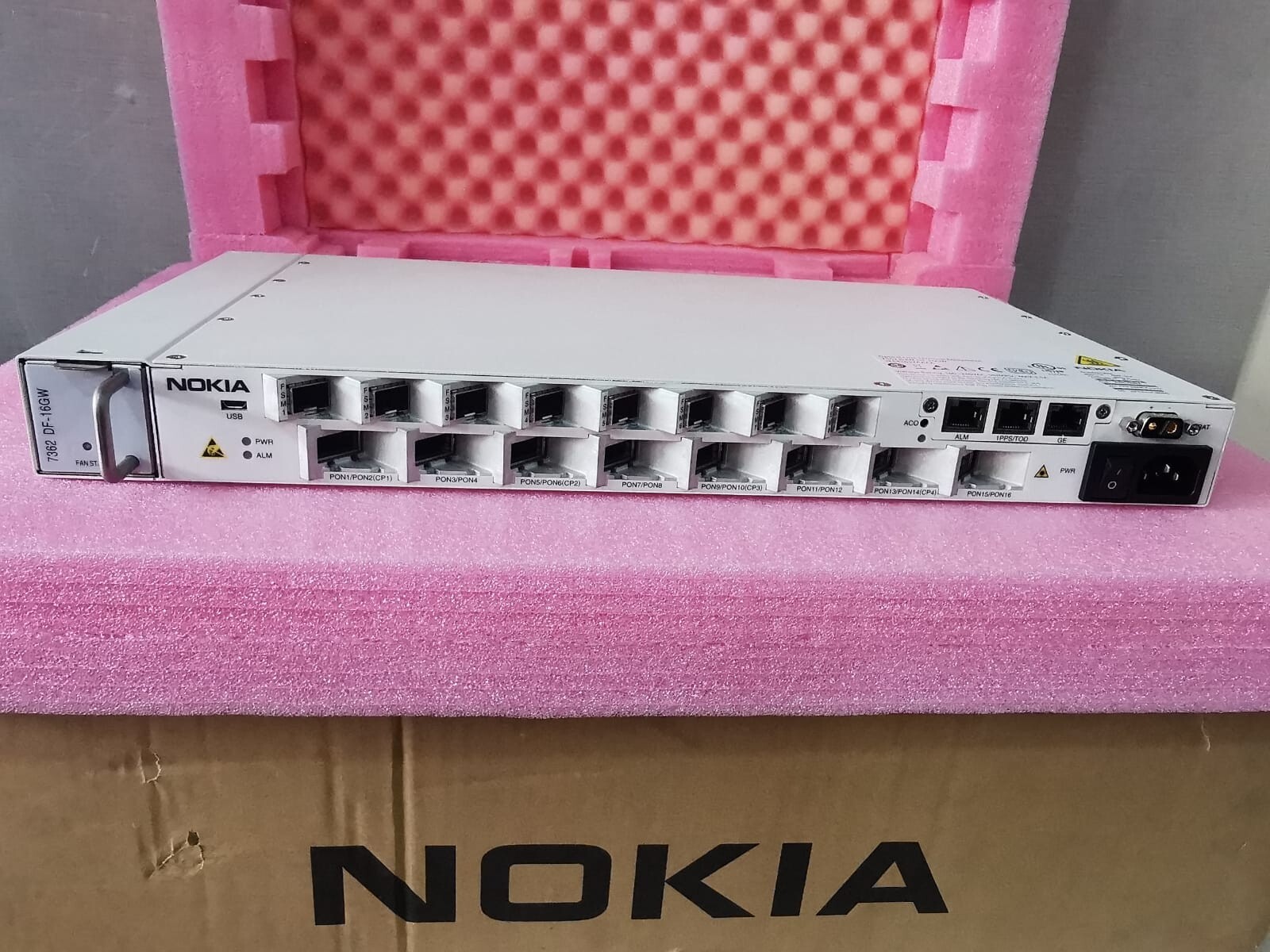 Nokia NOKIA-7362 Nokia 7362 ISAM DF-16GW Optical Line Terminal Eqpt. 3FE45632AAAA 3