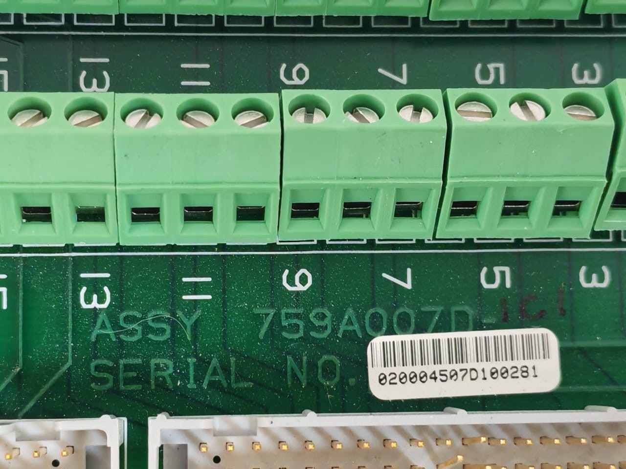 ABB 759A007D-IC-/-759P007D-IC ABB 759A007D-IC / 759P007D-IC I/O Terminal Board 2