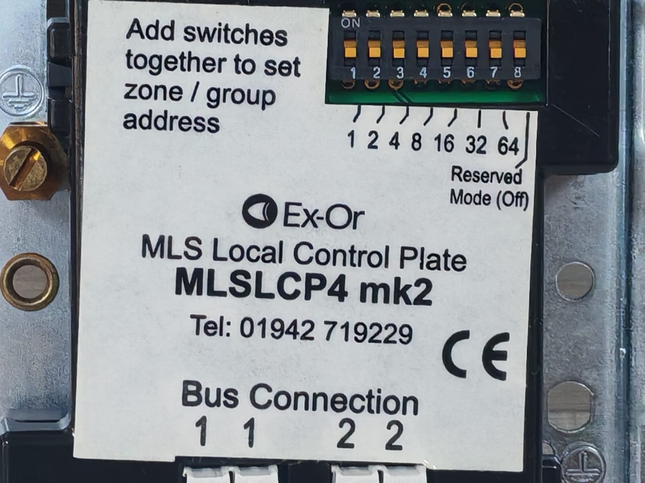 Honeywell MLSLCP4-MK2 Ex-Or By Honeywell MLSLCP4 MK2 4-Button Control Panel Stainless Steel DigitaL 4