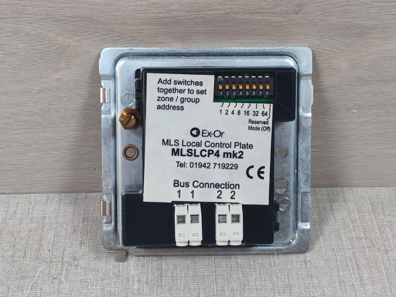 Honeywell MLSLCP4-MK2 Ex-Or By Honeywell MLSLCP4 MK2 4-Button Control Panel Stainless Steel DigitaL 5