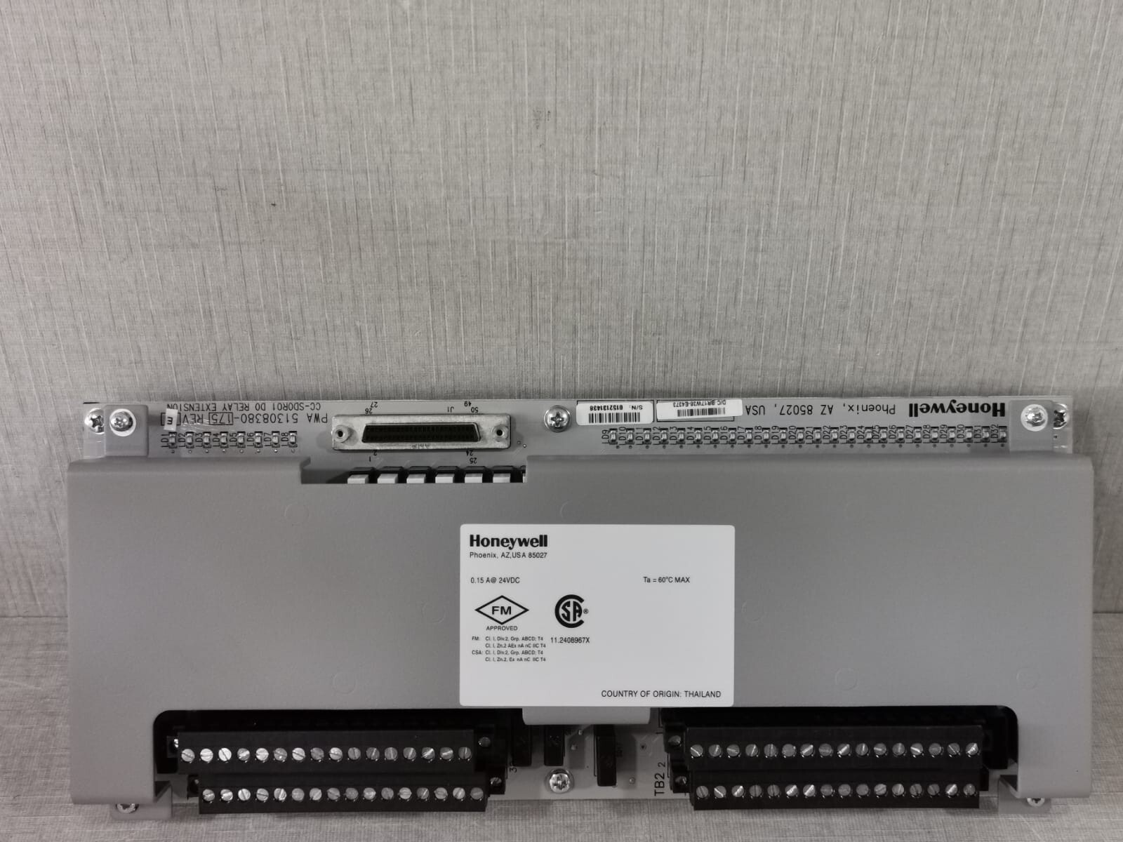 Honeywell 51308380-175 HONEYWELL 51308380-175 REV. E CC-SD0R01 DO RELAY EXTENSION 4