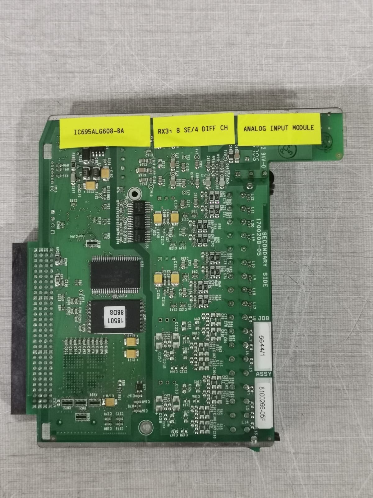 GE IC695ALG608-BA GE Fanuc IC695ALG608-BA RX3i 8 SE/4 Differential Channel Analog Input Module 9