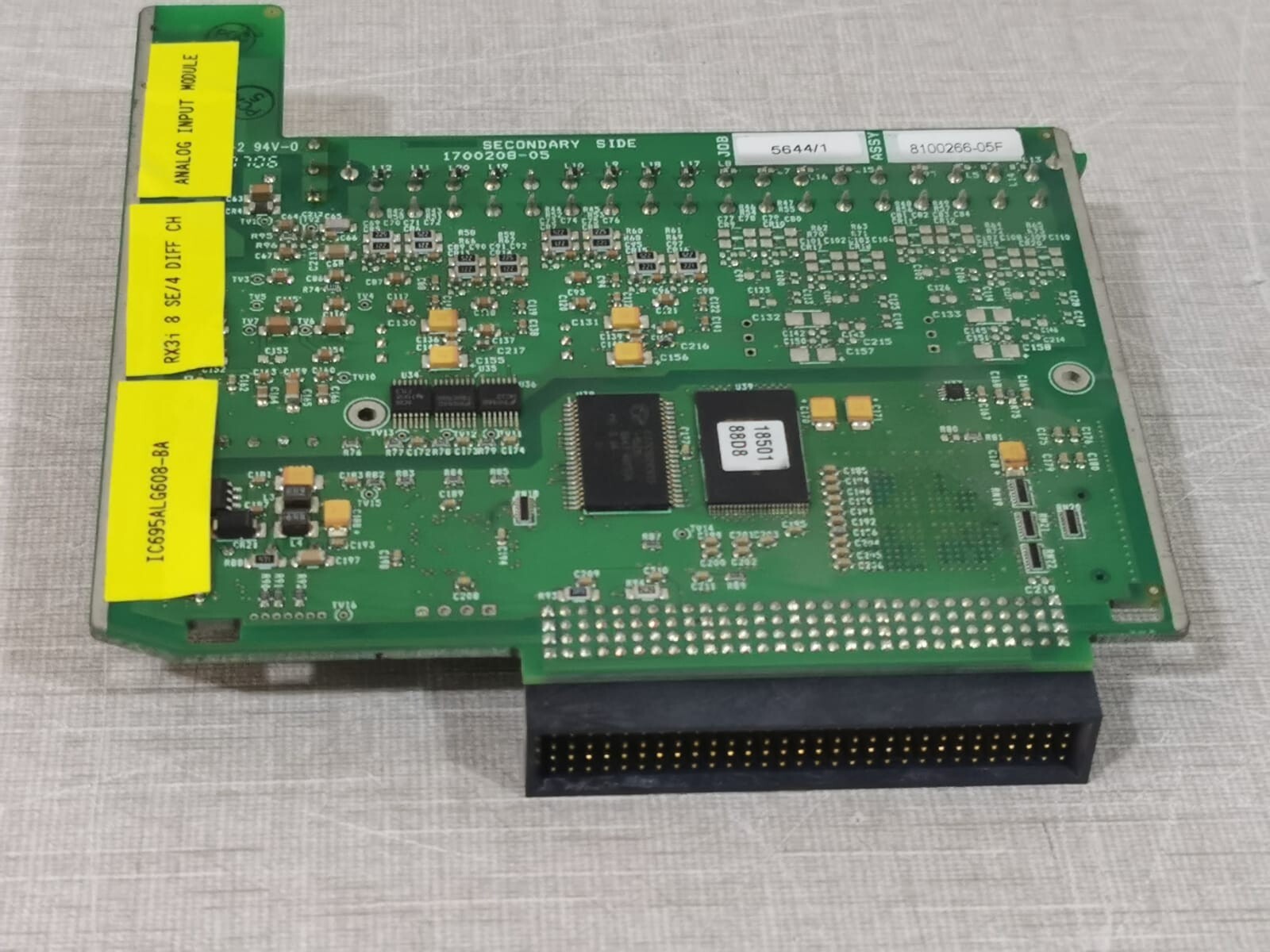GE IC695ALG608-BA GE Fanuc IC695ALG608-BA RX3i 8 SE/4 Differential Channel Analog Input Module 10