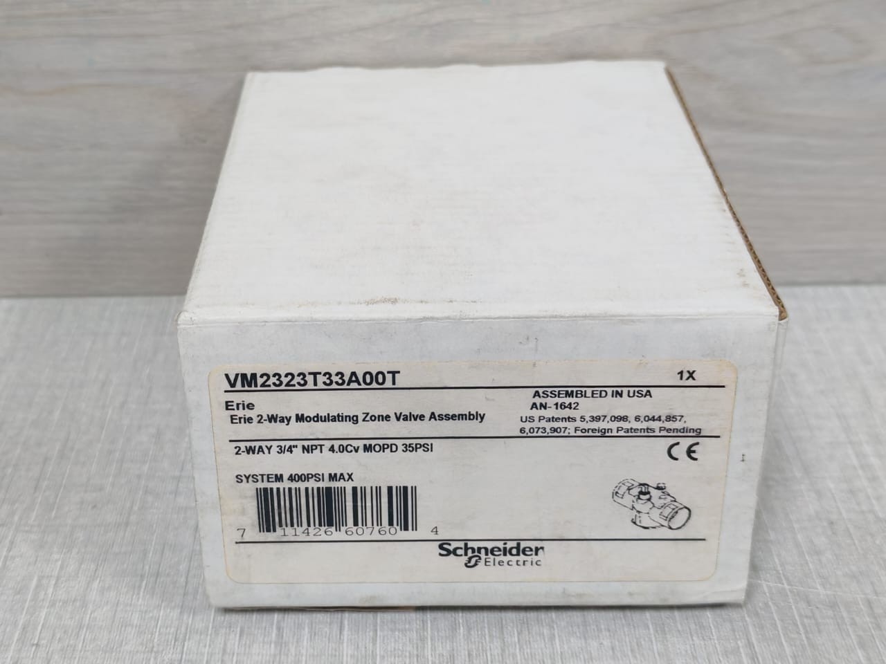 Schneider Electric VM2323T33A00T Schneider Electric VM2323T33A00T / AT33A00T Erie PopTop Modulating NSR Actuator 9