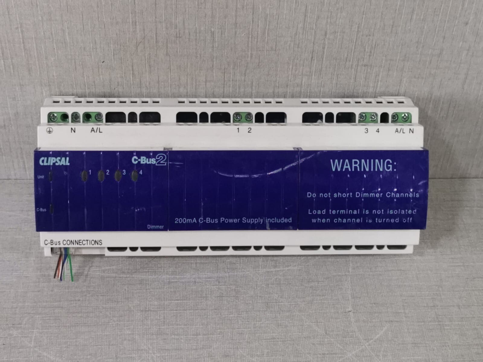 Clipsal L5504D2A CLIPSAL C-BUS 2 L5504D2A 4 CHANNEL DIMMER (BF. 2006) 2