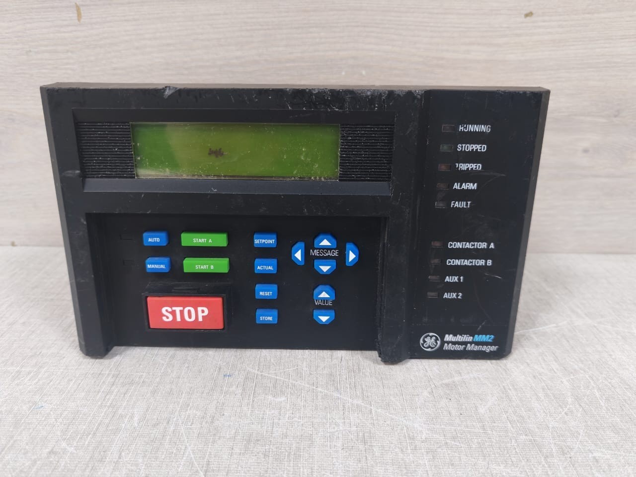 GE PD-520-240 GE MM2 SMMII-PD-520-240 F/W:63E492C4.000 240 VAC MOTOR MANAGER II TRY & TESTED 4