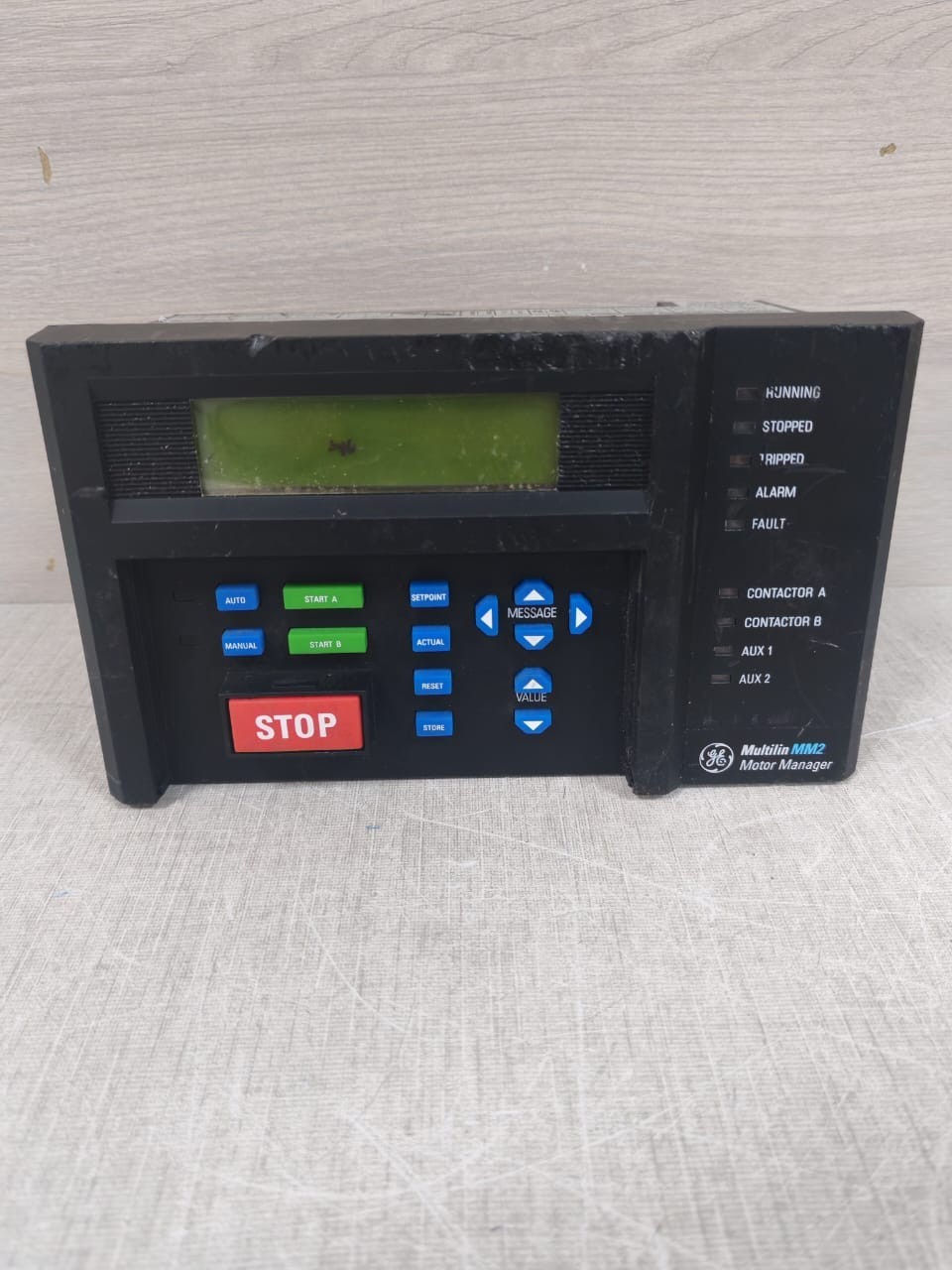 GE PD-520-240 GE MM2 SMMII-PD-520-240 F/W:63E492C4.000 240 VAC MOTOR MANAGER II TRY & TESTED 5