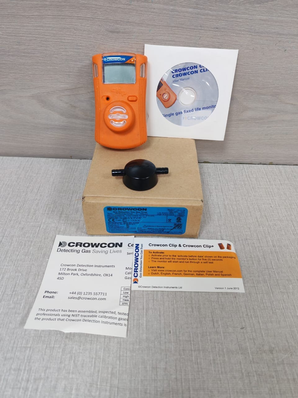 CROWCON H2S CC-H/CCH-H10 ITS12ATEX27467 GAS DETECTOR