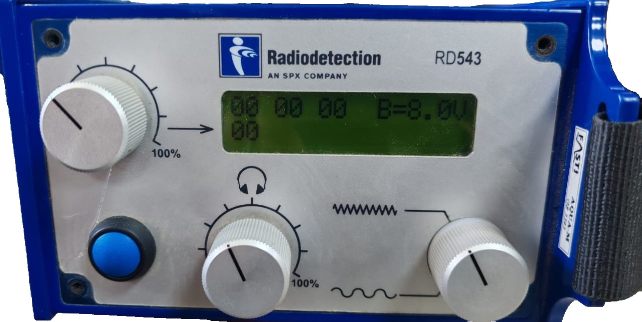 FAST RADIO DETECTION RD543 LEAK DETECTOR - NO CHARGER