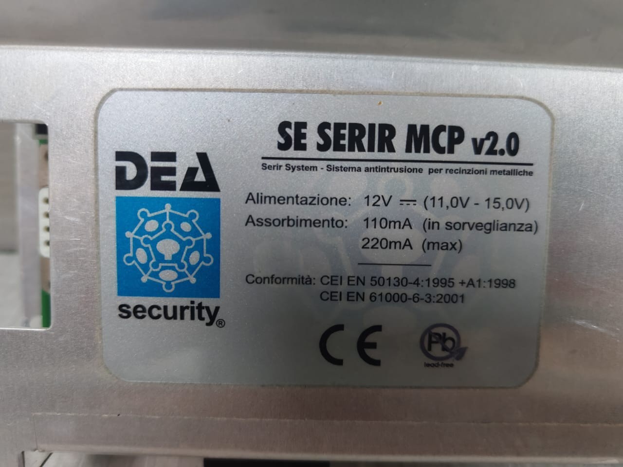 DEA 24.000.09D.3A3.000 DEA SE SERIR MCP V2.0 24.000.09D.3A3.000 Control Board 3