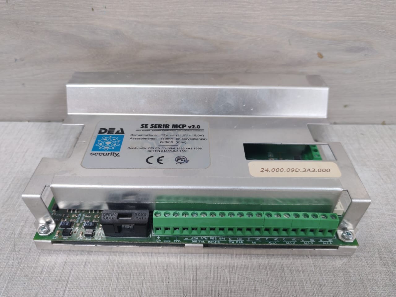 DEA 24.000.09D.3A3.000 DEA SE SERIR MCP V2.0 24.000.09D.3A3.000 Control Board 4