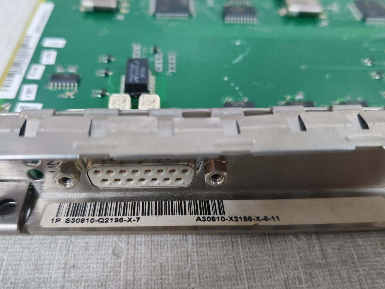 Siemens S3081-Q2196-X-7 Siemens S3081-Q2196-X-7 DIUN2 PCB Board A30810-X2196-X-6-11 5